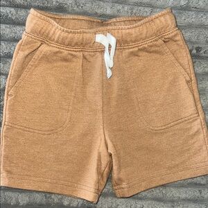 Casual Tan Shorts with Drawstring